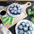 Cooksnap Hani Shaimi semasa beliau membuat Japanese Spiral Sushi (Healthy Japanese Style).