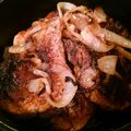 lilwiggler1058's cooksnap of when they made Cast Iron Pork Chops with Onions & Mushrooms.