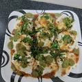 sudha dhanuka's cooksnap of when they made Dahi Pakori.