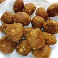 Mariann Németh Cooksnap-ja, amikor elkészítette a(z) Falafel, csicseriborsó fasírt receptet.