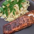 El cooksnap de 🍃María 🍃 cuando hizo Lomos de salmón con semillas de mostaza.