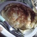 El cooksnap de Tatiana Torres cuando hizo Pancakes de banana🍌.