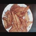 Sima purohit का कुकस्नैप जब उन्होंने टमाटर के पकौड़े (tamatar ke pakode recipe in Hindi) बनाया था।