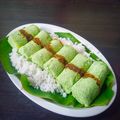 Cooksnap dari Rose untuk resep Kue Putu Cetakan Daun pisang