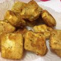 El cooksnap de Eva Nicolás Soler cuando hizo Nuggets vegetarianos de tofu.