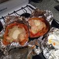 El cooksnap de Valentina Rios cuando hizo Calabaza Rellena muy Vegetariana.