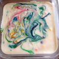 Tracy Miller's cooksnap of when they made Skittles Fudge.