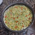 El cooksnap de Ruceaca cuando hizo Tarta de zapallito y choclo con masa de avena casera.