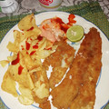 El cooksnap de Hilda Lucero Garcia Segura cuando hizo Filete de pescado frito con un toque de ajo y cebolla.