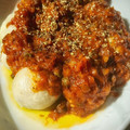 El cooksnap de Arianne cuando hizo Ñoquis caseros rellenos de mozzarella con salsa de tomate y champiñones🍄.