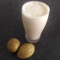 Sonal Gaurav Suthar's cooksnap of when they made ચીકુ મિલ્કશેક (Chikoo Milkshake Recipe In Gujarati).