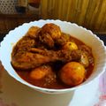 Sutapa Chakraborty's cooksnap of when they made চিকেন এগ কারি(Chicken egg curry recipe in Bengali).