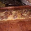 El cooksnap de Selena Bueno cuando hizo Budín de manzana y canela.