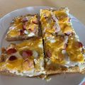 Anikó Benczúr Cooksnap-ja, amikor elkészítette a(z) Csirkemell alapú pizza (Ketogén) receptet.
