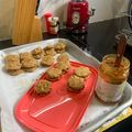El cooksnap de Vale cuando hizo Alfajores de avena.