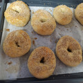El cooksnap de Ana cuando hizo Bagels con semillas.