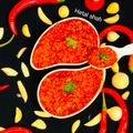 Hetal Shah का कुकस्नैप जब उन्होंने लहसुन लाल मिर्च चटनी (Lahsun lal mirch chutney recipe in Hindi) बनाया था।