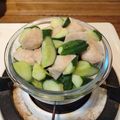 黃之睿 的 虱目魚丸炒小黃瓜 cooksnap