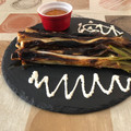 El cooksnap de grego&monica cuando hizo Calçots y salsa.
