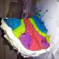 3cutepies's cooksnap of when they made Rainbow Tie Dye Cake.