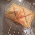 El cooksnap de Ana Solans cuando hizo Waffles en sandwichera.