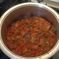 El cooksnap de José Luis Martínez Rodríguez cuando hizo Pisto con filetes de bacalao.