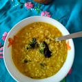 Epseeta Panigrahi's cooksnap of when they made Vaghareli Khichdi.