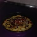 El cooksnap de Francisco Farraces cuando hizo Solomillo de cerdo con patatas al horno.