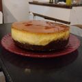 El cooksnap de Luz Toledo cuando hizo Chocoflan (torta imposible).