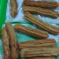 El cooksnap de Isma Corpus cuando hizo Churros caseros.