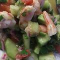 Kathy's cooksnap of when they made Shrimp Ceviche (Ceviche de Camaron).