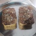 El cooksnap de julio César Santillán cuando hizo Budín de Coco y Salvado de avena en microondas.