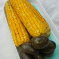 Enefola Joy Owoicho's cooksnap of when they made Boiled Yellow corn with coconut.