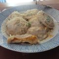 El cooksnap de Betsabé Irene Valor Cásseres cuando hizo Raviolones de calabaza y muzzarella.