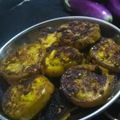 Anupa Prajapati's cooksnap of when they made રીંગણ પલીતા (begun bhaja recipe in Gujarati).