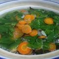 Cooksnap dari Sari Badudu untuk resep Sayur Bayam Bening Tanpa Kunci