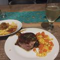 El cooksnap de Cinthia Duarte cuando hizo Medallón de Atún en Salsa Mostaza-Miel.