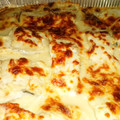 El cooksnap de 🍒Mairena🍍 cuando hizo Bacalao gratinado al horno con salsa bechamel y patata panadera.