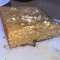 El cooksnap de Josseline Camacho cuando hizo Budín integral de durazno y banana🧉.