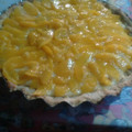 El cooksnap de Caamilas09 cuando hizo Tarta de durazno y kiwi con crema pastelera.