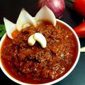 Kavita Verma का कुकस्नैप जब उन्होंने लहसुन प्याज़ की चटनी(Lahsun pyaz ki chatnuy recipe in Hindi) बनाया था।