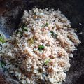 Cooksnap khairul bariah semasa beliau membuat Nasi Goreng Kampung.