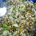 Resham Kaur का कुकस्नैप जब उन्होंने मूंग स्प्राउट सलाद (moong sprouts salad recipe in Hindi) बनाया था।