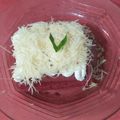 Cooksnap dari milancahyaningrum untuk resep Red velvet cake kukus spesial KEMERDEKAAN🇮🇩