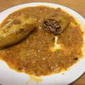 El cooksnap de Lfmv cuando hizo Calamares rellenos de carne.