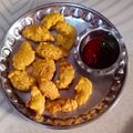 Falguni Shah's cooksnap of when they made લેફ્ટઓવર રાઈસ પકોડા (Leftover Rice Pakoda Recipe In Gujarati).