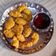 Falguni Shah's cooksnap of when they made લેફ્ટઓવર રાઈસ પકોડા (Leftover Rice Pakoda Recipe In Gujarati).