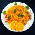 کوک اسنپ parisa hajizadeh بعد از امتحان کردن شلگه پلوی کوردی (تزیین پلو به شکل گل).