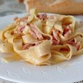 El cooksnap de Cristina Fernandez cuando hizo Pasta a la carbonara italiana.