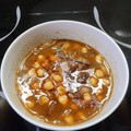 El cooksnap de Maite cuando hizo Garbanzos con calamares en lata.